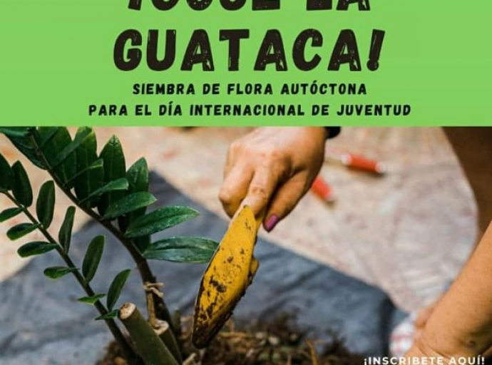 Organizan una plantación 🌱 de flora autóctona para celebrar el Día de la Juventud 👱‍♀️🧑 